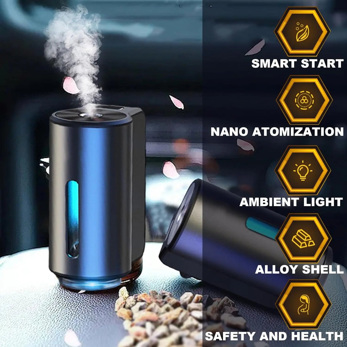 Smart Car Aroma Diffuser | 3 Scents