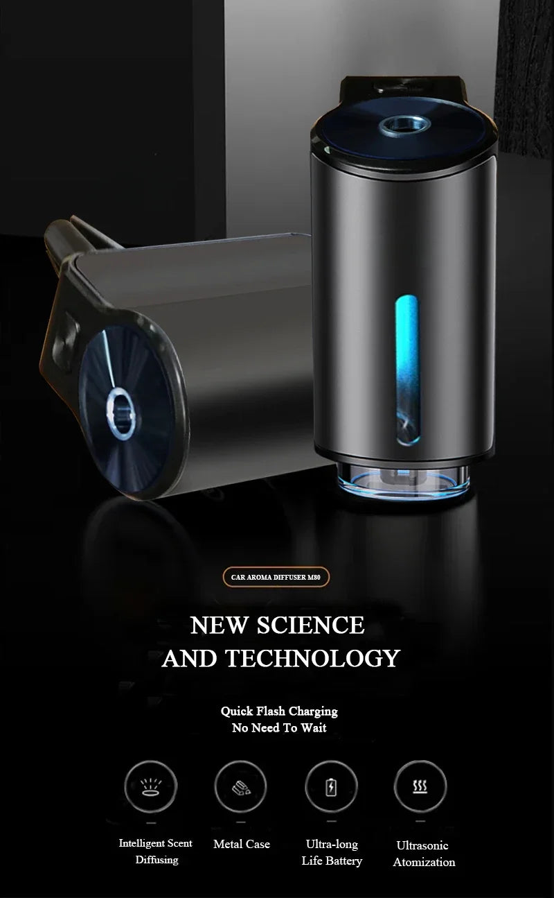 Smart Car Aroma Diffuser | 3 Scents